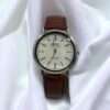 Analogue Watch (Men's Leather Strap)