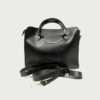 Double Ring Shoulder Bag Black
